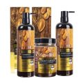 Argan Oil Hair Care Shampoo Conditioner And Hair Mask Anti Hair Fall &Renewal 900ml. 