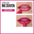 Maybelline Super Stay Ink Crayon Matte Longwear Lipstick, 8hrs long wear Matte Lipstick - 25 STAY EXCEPTIONAL. 