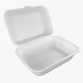 Burger Box Disposable,  Foam Box Container for Burger/Snack/Food - Square- Pack of 50, 40, 30, 20, 10 pcs ( 1pc extra per 10 pcs. ). 