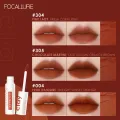 Focallure FA179 True Matte Lip Clay - Long-lasting Moisturizing Pigmented Lip Makeup for Women. 