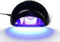 LED Nail Lamp, USpicy LED Brioche Gel & Gelish Light/Polish Dryer (Black 12W) Handy Portable Manicure. 