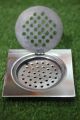 Floor Waste Jali, Floor drain cover 6 Inches Size, Bathroom floor grating, Stainless steel floor drain, Shower drain cover, Floor waste grate, Square drain cover, Tile insert floor drain cover, Round floor drain grate. 