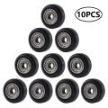 POM V Slot Wheel Big Plastic Pulley Wheel with Bearing Idler Pulley Gear Perlin Wheel for Creality Ender 3, CR-7, CR-8, CR-10. 