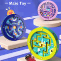 Maze Game Toy Stress Relief Rolling Ball Maze Puzzle Board Learning Toy. 