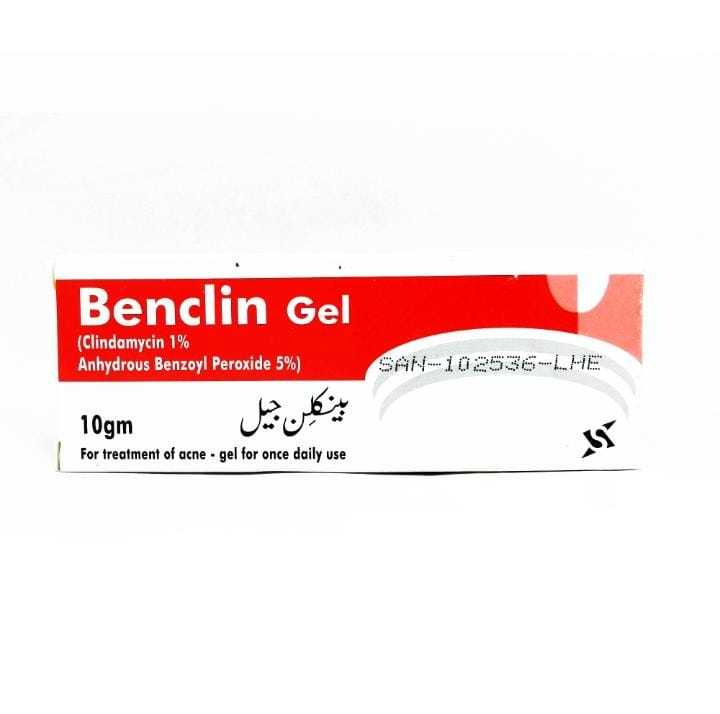 Benclin Gel For Acne cystic, nodular  & Spots Solution 10gm