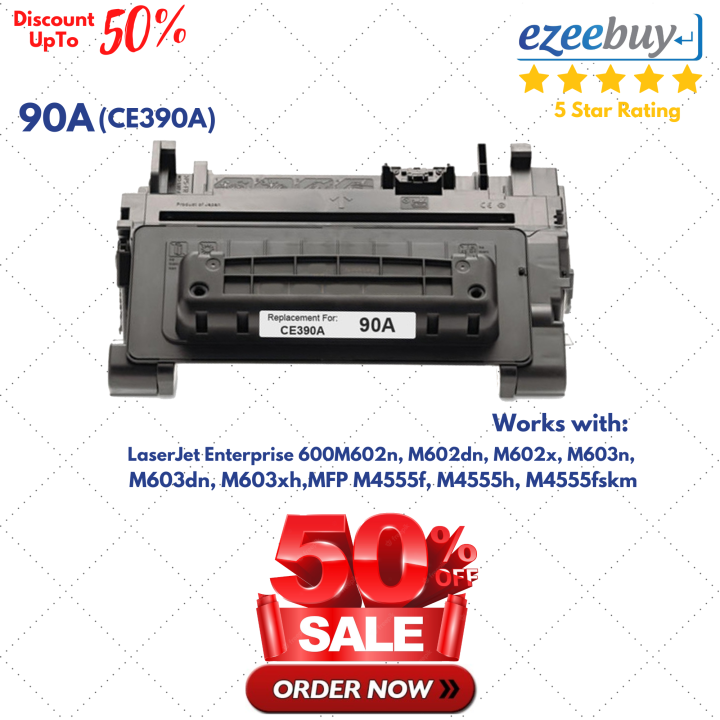 HP 90a Black LaserJet Toner Cartridge