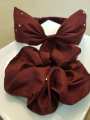 Silk Fancy Headband hairband for Girls with Matching Scrunchies. 