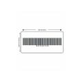 Barcode Label Sticker 2000 x 2 = 4000 Stickers, 50mm x 25mm. 