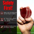 trysalar Pack of 5Cricket Balls for Training  Red, Coaching, Practice & Excellent Bounce Skills Soft Foam Rubber Cricket Ball with Durable Traditional Seams Stitched for All Age Players Pack of 5. 
