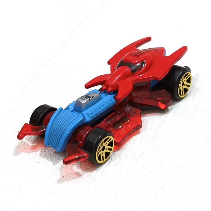 Spiderman Metal Toy Cars for Toddles, Small Cars Toys for 1 Year Old Boy, 2 Year Old Boy Birthday Gift, Wind Up Cars Toddler Toys Age 1-2