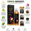 Magic Touch Zero Grey 120ml White to Black Hair Oil | Color Restoring Hair Color Serum | Anti Greying Hair Oil with Onion Extract. 