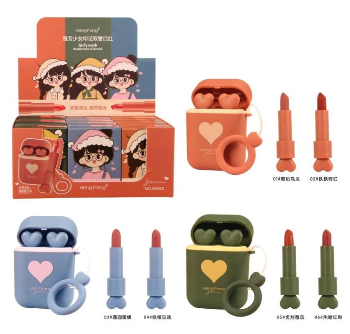 Heng Fang - High Quality Makeup Nourishing Matte Organic Waterproof Lipstick Set