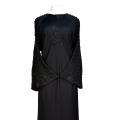 EIBAYAS - New Bell Sleeves 1600 Moti & Nag Bazu Design - Material Pure Nida Fabric 100% - Abaya For Girls & Woman - With Fast Delivery. 