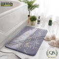 Super Soft Memory Door/Bath Mat 40 cm  X 60cm Water Absorbent Super Cozy Soft Non-Slip Coral Velvet Bathroom Rug Easier to Dry Machine Wash Bathroom Carpet - QS Bedding. 