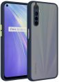 For Realme 6 - High Quality Matte PC Back Soft TPU Frame Shockproof Color Button with Camera Protection Lens Protection Camera Protective Back Cover Case For Realme 6. 