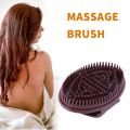 Trendy Handheld Anti Cellulite Full Body Massage Brush Slimming Beauty - dark Red. 