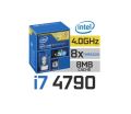 Core i7 Gaming PC - Core i7 4790 Processor, 16GB DDR3 RAM, Asus Q87 Motherboard, 128GB SSD, 500GB HDD, 4GB GTX 1050ti GPU, 450 Watts PSU 80 Plus, RGB Case. 