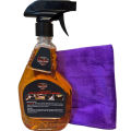 Pack of 2-Mega Shine Multi Purpose Car Cleaner with Free Microfiber Cloth/Car Care Foam. 