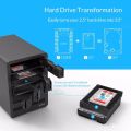 ORICO 2.5 to 3.5 inch Hard Drive Caddy Support SATA 3.0 Support 7 / 9.5 / 12.5mm 2.5 inch SATA HDD and SSD Computer Accessories. 