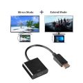 Active DisplayPort to HDMI Adapter,4K Male DP 1.2 in to Female HDMI 1.4 Out Converter,DP-HDMI Video Connector for Laptop,Desktop,PC to Monitor,Projector,TVDP Display Port Male to HDMI Female Adapter Black. 