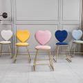 Heart Chair Comfortable and beautiful-Wrought Iron-Dining Chair-Room Chair-Metal. 