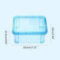 Waterproof Index Cards Holder Transparent Notecards for CASE Flash Cards Contain. 