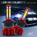 EDran Four-sided 360 degree car headlights ledV5 car led car headlights led headlight bulb H7. 