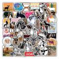 50Pcs Cute Cartoon Nubian Goat Stickers Animal Graffiti Decals DIY Laptop Luggage Computer Guitar Motorcycle Helmet Car Kids Toy. 