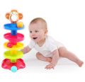 Roll Ball Baby Play Toy Funny Education Rolling Ball Roll n Swirl 5 Tier Multi Colored Game for Babies Best Gift. 