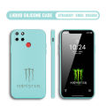 BILI for Realme C12 / Realme C25 / C25S / Realme Narzo 20 / Realme Narzo 30A Back Cover The Claw Of Devil Multicolor Liquid Silicone Phone Case Soft Square Lens Protection Phone Cases. 