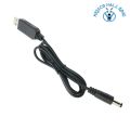 USB power boost wire DC 5V to DC 12V Step UP Module USB Converter Adapter Cable 2.1x5.5mm Plug boost line. 