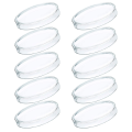 Agar 60mm Disposable Plastic Glass Mushroom Cell Tissue Petri Plates With Lid Laboratory Equipment Culture Dish. 