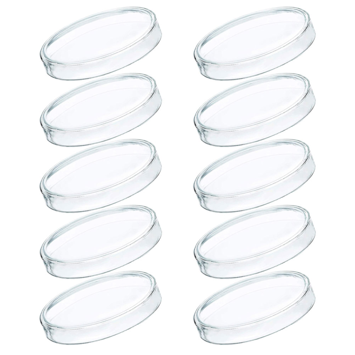 Agar 60mm Disposable Plastic Glass Mushroom Cell Tissue Petri Plates With Lid Laboratory Equipment Culture Dish
