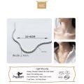 rustdais enuine 925 Sterling Siler emperament Sweet Choker azzling C Short elace For Women Jewelry ift S1869. 