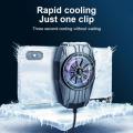 F5 Universal Mini Mobile Phone Cooling Fan Radiator Turbo Hurricane Game Cooler Cell Phone Cool Heat Sink For IPhone/xiaomi. 