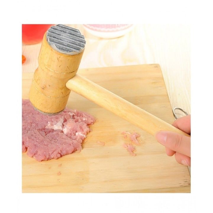 Wooden%20Meat%20Tenderizer%20Mallet%20-%20Double%20Sided%20Aluminum%20Meat%20Hammer%20-%20Image%207