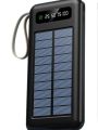 SOVO X26 Power Bank - 10000  mAh Power Bank - Super-Fast Charging Power Bank - Solar Charging - Strong LED Flashlight - 1 Year Official Warranty - Compatible With iOS And Android Devices. 