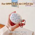 Original For OPPO Enco Air 2 Pro Transparent cartoons Silicone Earphone Case Cover. 
