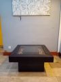 Aquatic Wooden Coffee Table - Exquisite Living Room Center Table for Stylish Cocktails and Unique Home Decor. 