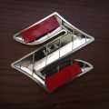 S Logo 10cm for Suzuki Swift Wagon R Alto Cultus Front And Back Side Logos New Models. 