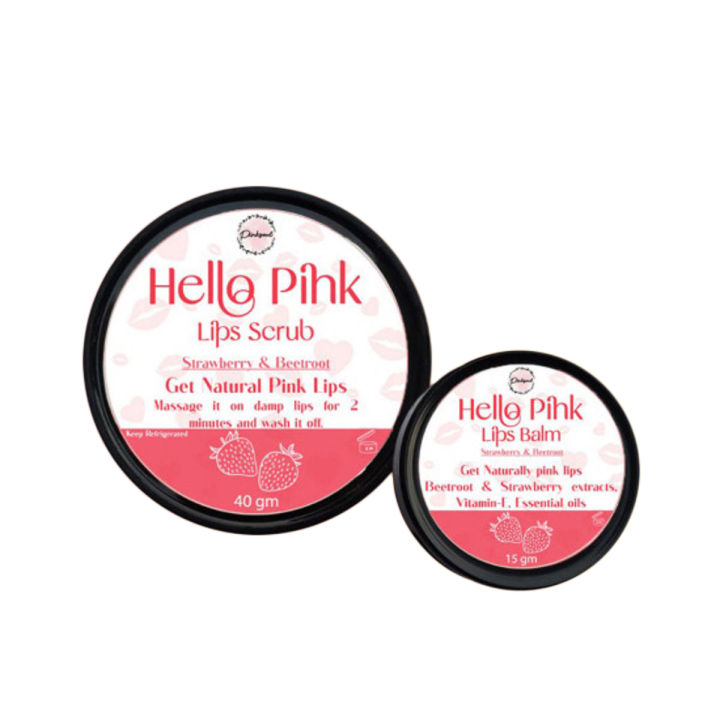 Hello Pink Lips combo
