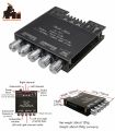 ZK-TB21 TPA3116D2 Bluetooth 5.0 Subwoofer audio Amplifier Board 50WX2+100W 2.1. 