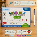 Key Education Big Box of Word 120 PCS BRAIN BOX - SENTENCE BUILDING PUZZLES  Kid Toys Jigsaw Puzzle Box, Jigsaw Puzzles for Kids, Brain Games, Kids Toys, , Kids Puzzle Game, Puzzle for Kids, Puzzle Games ZAWE TOYS. 
