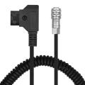 D-Tap to BMPCC 4K 2 Pin Locking Power Cable for Blackmagic Pocket Cinema Camera 4K for Sony V Mount Battery. 