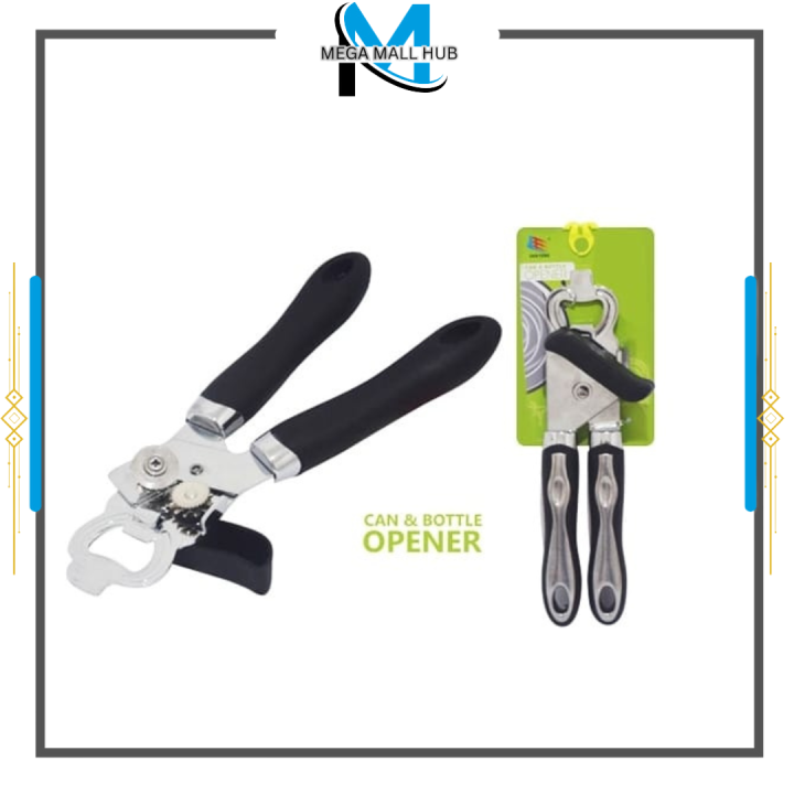 Stainless Steel Tin Can Cutter & Bottler Opener