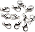 I-Fashion Golden Lobster Locks Silver Lobster Locks Jewelry DIY Makings (25 Pcs). 
