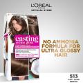 LOreal Paris Casting Creme Gloss - 513 Ashy Nude Brown Hair Color. 