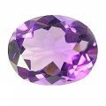 Original purple zircon stone oval shape weight 8-10 crt. 