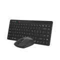 A4tech Fstyler FG2200 Air 2.4G Wireless Keyboard Mouse Combo Set - Quiet Key Silent Keyboard - Silent Clicks Mouse - Lift in Air Features - For PC, Mac OS. 