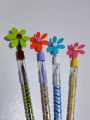 Colorful Flower Top lead pencil – Cute Decorative Stationery for Kids & Students. 